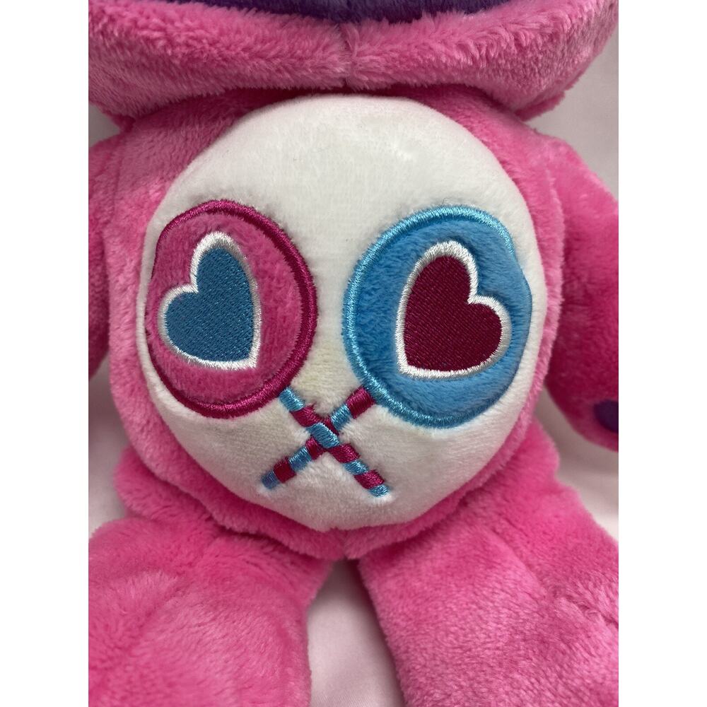 Care Bears Share Bear Unicorn Hoodie Friends Collector Purple Lollipop Plush - Picture 4 of 7